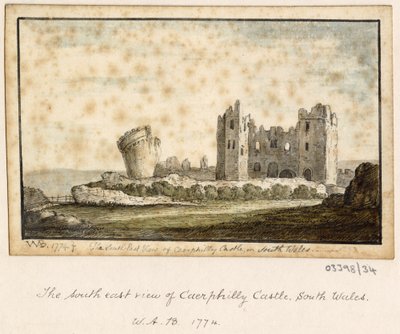 Serie de bocetos, vistas en Gran Bretaña, el continente y América 1772-1778 (acuarela) de British School