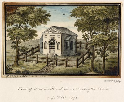 Serie de bocetos, vistas en Gran Bretaña, el continente y América 1772-1778 (acuarela) de British School