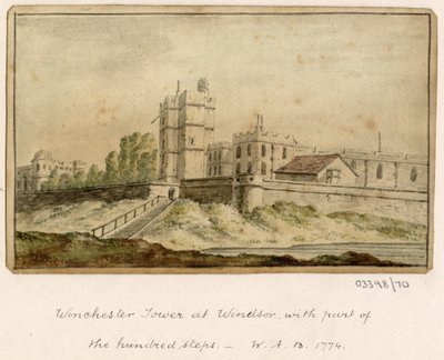 Serie de bocetos, vistas en Gran Bretaña, el continente y América 1772-1778 (acuarela) de British School