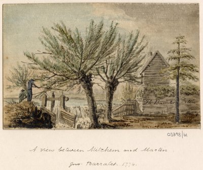 Serie de bocetos, vistas en Gran Bretaña, el continente y América 1772-1778 (acuarela) de British School
