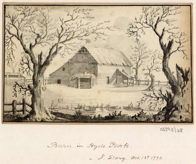 Serie de bocetos, vistas en Gran Bretaña, el continente y América 1772-1778 (acuarela) de British School