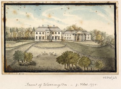 Serie de bocetos, vistas en Gran Bretaña, el continente y América 1772-1778 (acuarela) de British School