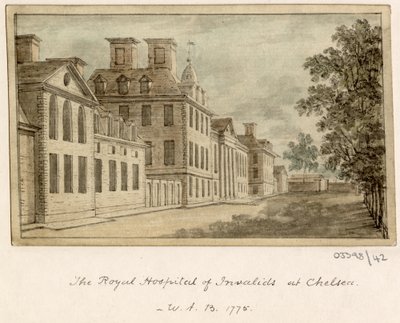 Serie de bocetos, vistas en Gran Bretaña, el continente y América 1772-1778 (acuarela) de British School