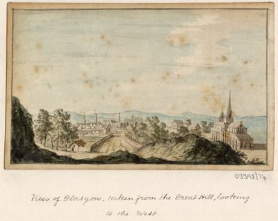Serie de bocetos, vistas en Gran Bretaña, el continente y América 1772-1778 (acuarela) de British School