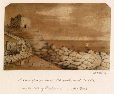 Serie de bocetos, vistas en Gran Bretaña, el continente y América 1772-1778 (acuarela) de British School