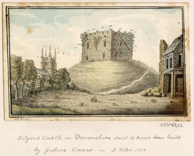 Serie de bocetos, vistas en Gran Bretaña, el continente y América 1772-1778 (acuarela) de British School