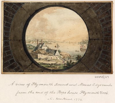 Serie de bocetos, vistas en Gran Bretaña, el continente y América 1772-1778 (acuarela) de British School