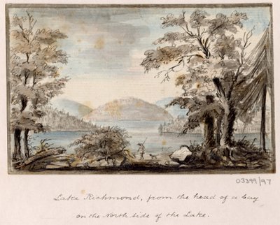 A series of sketches, views in Great Britain, the Continent and America 1772-1778 (acuarela) de British School