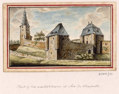 A series of sketches, views in Great Britain, the Continent and America 1772-1778 (acuarela) de British School