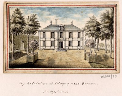A series of sketches, views in Great Britain, the Continent and America 1772-1778 (acuarela) de British School