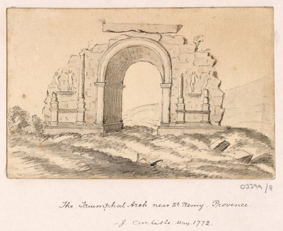Una serie de bocetos, vistas en Gran Bretaña, el Continente y América 1772-1778 (boceto) de British School
