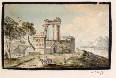 A series of sketches, views in Great Britain, the Continent and America 1772-1778 (acuarela) de British School