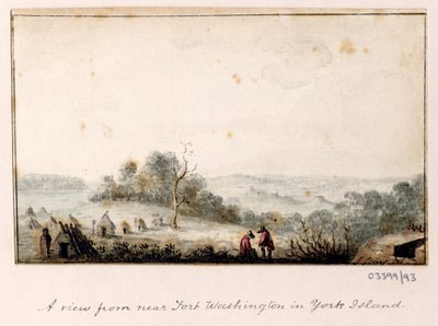 A series of sketches, views in Great Britain, the Continent and America 1772-1778 (acuarela) de British School