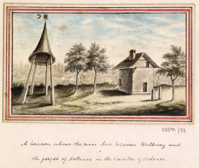 A series of sketches, views in Great Britain, the Continent and America 1772-1778 (acuarela) de British School