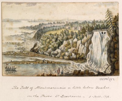 A series of sketches, views in Great Britain, the Continent and America 1772-1778 (acuarela) de British School