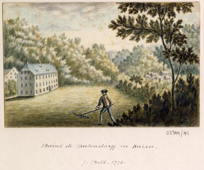A series of sketches, views in Great Britain, the Continent and America 1772-1778 (acuarela) de British School