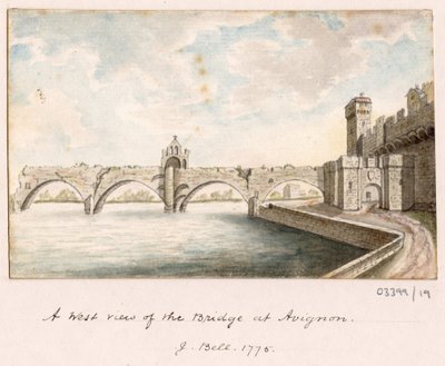 A series of sketches, views in Great Britain, the Continent and America 1772-1778 (acuarela) de British School