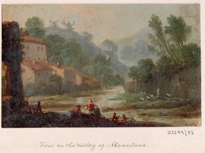 A series of sketches, views in Great Britain, the Continent and America 1772-1778 (óleo sobre papel) de British School