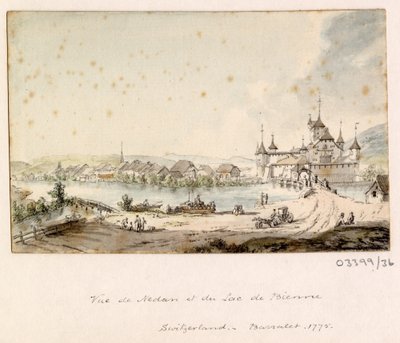 A series of sketches, views in Great Britain, the Continent and America 1772-1778 (acuarela) de British School
