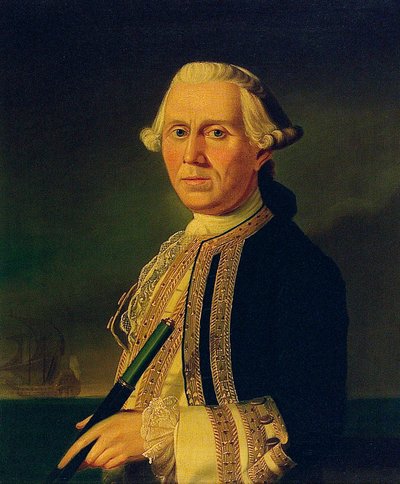 Capitán James Ferguson (1723-1793) de British School