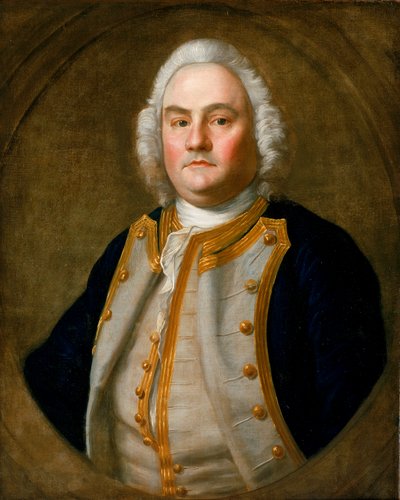Capitán Justinian Nutt (circa 1710-59) de British School