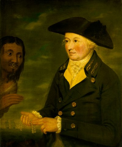 Capitán Nathaniel Portlock (1747-1817), c.1788 (óleo sobre lienzo) de British School