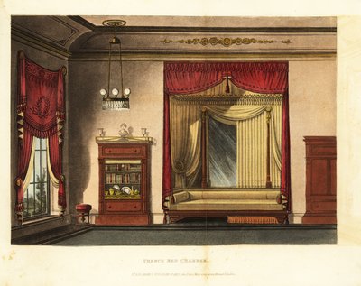 Diseño para una cámara de cama francesa de British School