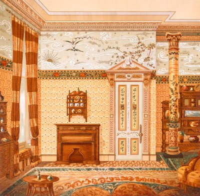 Diseño para un interior estético, de 