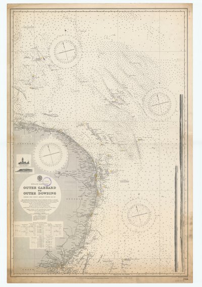 Inglaterra-Costa Este. De Outer Gabbard a Outer Dowsing de British School