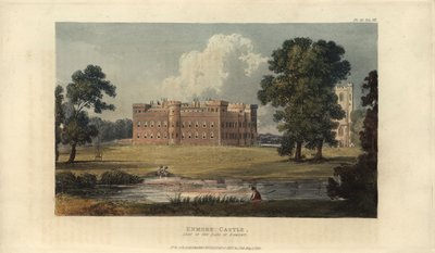 Castillo de Enmore, Somerset, sede del Conde de Egmont. de British School