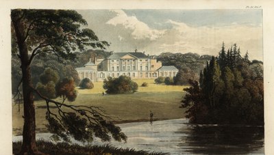 Castillo de Enmore, Somerset, sede del tercer conde de Egmont de British School