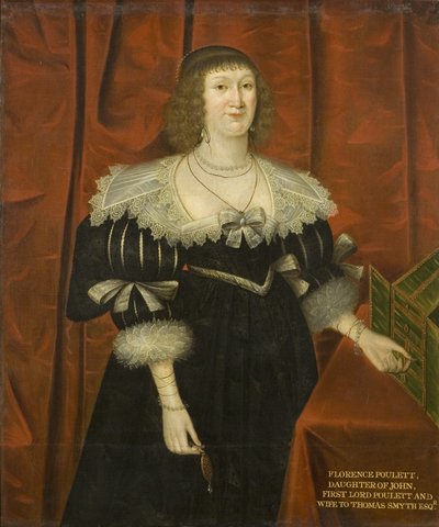 Florence Poulett, esposa de Thomas Smyth, c.1640 de British School