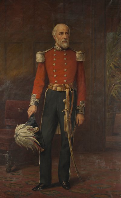 Retrato de cuerpo entero de William King-Noel de British School