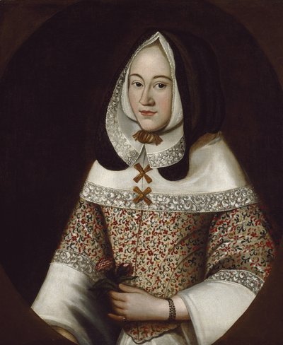 Jane, primera esposa de John Tradescant el Joven, c.1630 de British School