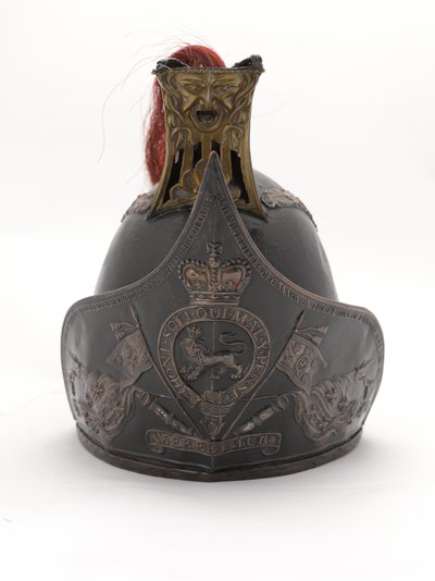 Casco de oficial, siglo XV de British School
