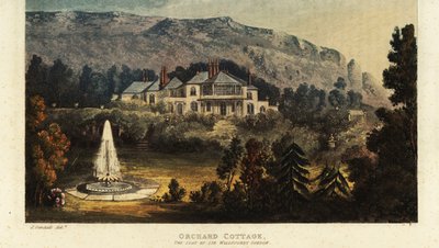 Orchard Cottage, Isla de Wight, sede de Sir Willoughby Gordo de British School