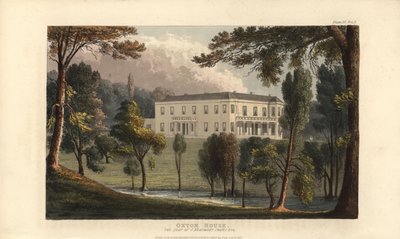 Oxton House, Devon, sede del reverendo John Beaumont Swete de British School