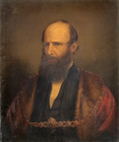 Retrato de E.S. Robinson de British School