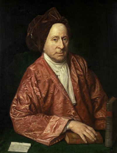 Retrato de James Burgh, c.1755 de British School