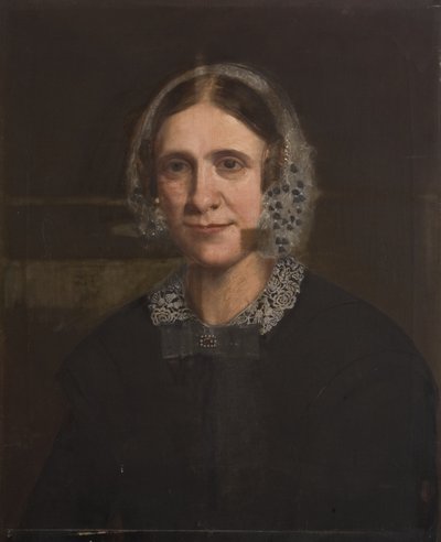 Retrato de una mujer desconocida de British School