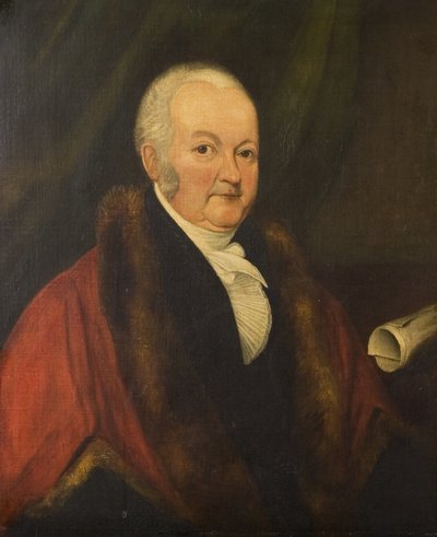 Sir Skears Rew, alcalde de Coventry 1815 (c.17611828), c.1822 (óleo sobre lienzo) de British School