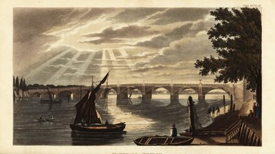 Puente de Vauxhall sobre el río Támesis de British School