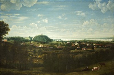 Vista del pueblo de Henbury de British School