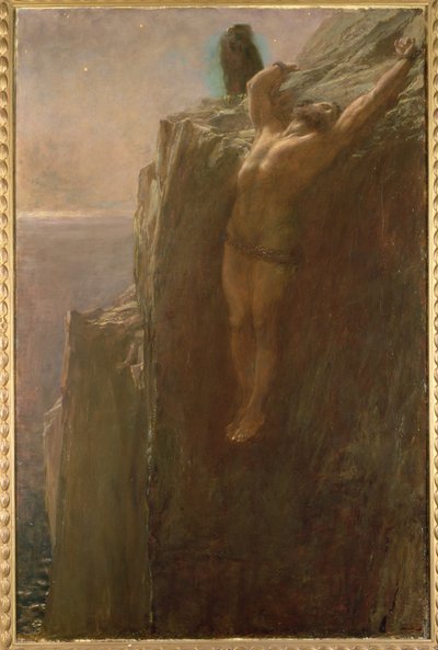 Prometeo encadenado, 1889 de Briton Riviere