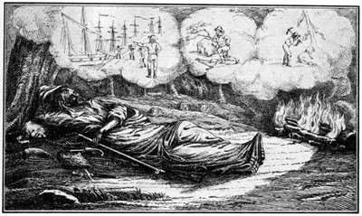 El sueño de un minero prospector, siglo XIX de Britton and Rey