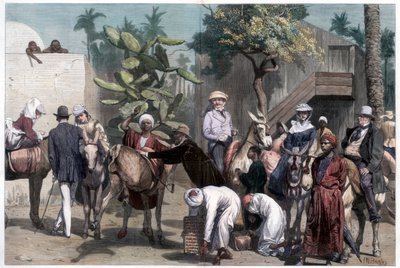Partiendo hacia las pirámides, 1874 de Bromley