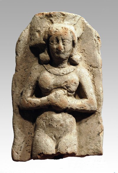 Figurilla de Asera, Cananea, 999-600 a.C. (arcilla) de Bronze Age