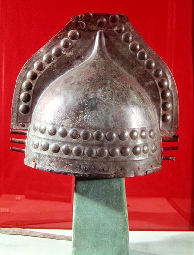 Casco, 1000 a.C. (metal) de Bronze Age