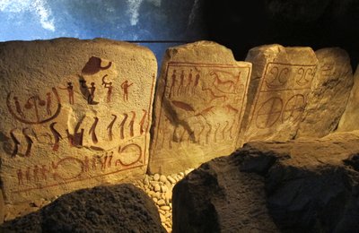 La Tumba del Rey cerca de Kivik Kungagraven de Bronze Age culture