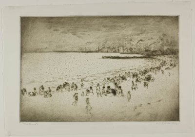 Chicago - La playa, Jackson Park de Bror Julius Olsson Nordfeldt